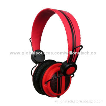 Beautiful Color Headset, Stereo Sound with High-quality TPE Cable